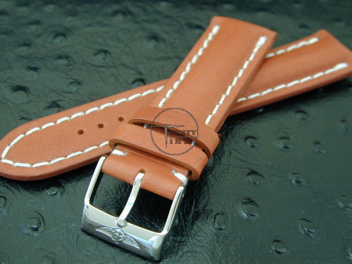 BRLB001C - Leather strap Mustard W/Buckle - For 42/44mm watches