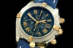 BSW0217B - Chronomat Evo SS/YG/LE Blue Roman A-7750 28800bph