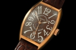 FM015 - 18K RG Curvex Platnium Rotor Brown - Swiss ETA