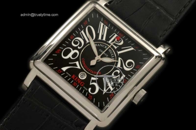 FM041D - FM King Consquidator SS Black Dial Wht Num LB - Asia