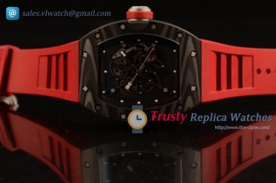 Richard Mille RM 055 Bubba Watson CA/RU Black Skeleton Miyota 9015