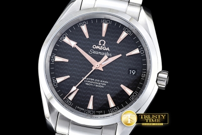 OMG0470A - Seamaster Aqua Terra 41mm SS/SS Black MY8205 Mod8500