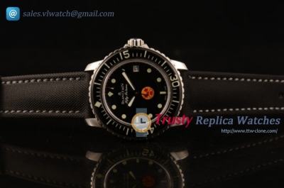 Blancpain Fifty Fathoms "No Radiation" SS/LE Black 1:1 ETA 2836 (Q)