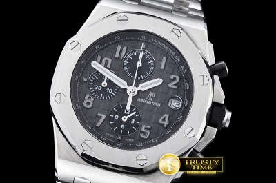 AP0390D - Royal Oak Offshore SS/SS Grey VK Qtz