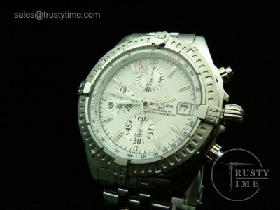 BB008C - Breitling Chronomat Evolution White - Working Chrono