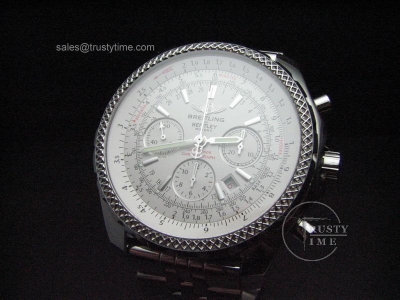 BSW0025B - Bentley 47mm White (New CaseBk) - New Asia 7750