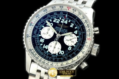 BSW0140B - Navitimer Cosmonaute SS/SS Black Asia 7750