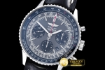 BSW0321D - Navitimer SS/LE Grey/Black Asia 7750 Mod