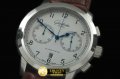 GLA0031B - Senator Chrono SS/LE White OS20 Quartz