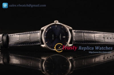 Omega - De Ville Tresor Master Co-Axial SS/LE Blue Clone Omega 8801 Auto