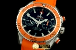 OMG0337 - P-Ocean Chrono SS/RU Blk/Org