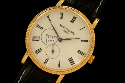 PP0041C - Patek Calatrava ref.3919 YG White - Asia Manual Wind