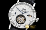 PP0247A - MoonPhase Day/Night SS/LE White - Asia HW Tourbillon