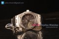 Audemars Piguet Royal Oak 41mm Grey Dial Automatic Clone Ap 3120 Movement Black Leather 15500ST.OO.1220ST.02 JH