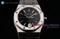 Audemars Piguet - Royal Oak SS/SS Black Stk AP Calibre 3120 Auto