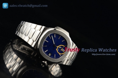 Patek Philippe - Nautilus 40th Anniversary SS/SS Blue Stk Miyota 9015