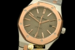 AP0189G - Royal Oak 15400 SS/RG Grey Swiss 2824