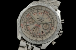 BSW0104A - Bentley 30s Chrono SS/SS White Asia 7750 28800bph