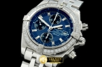 BSW0135C - Chronomat Evo SS Blue Sticks A-7750 28800