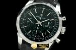 BSW0172C - TransOcean Chrono Men SS/LE Black A-7750 28800bph