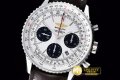 BSW0315B - Navitimer SS/LE White Stk A-7750