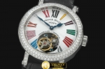 FM122B - Ronde Crazy Colours SS/LE White Roman Tourbillon