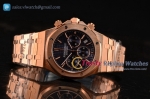 Audemars Piguet - Royal Oak Chronograph RG/RG Blue Dial Miyota OS20 Quartz