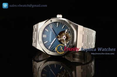 Audemars Piguet - Royal Oak Tourbillon SS/SS Blue Dial Swiss Tourbillon Manual Winding