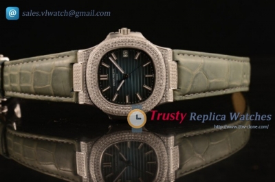 Patek Philippe Nautilus SS/LE Blue Miyota 9015 (AAAF)