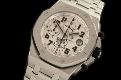 AP0058B - AP ROO Chrono "ULTIMATE" White/White - A7750 Secs @ 12