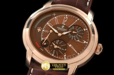 AP0170D - Millenary Reserve/Duo Time RG/LE Brown Asian 23J Auto