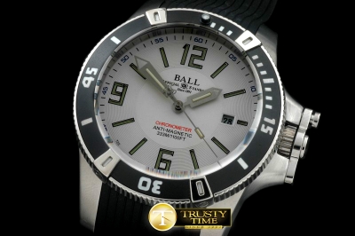 BALL002E - Hydrocarbon DayDate SS/RU White J-Miyota 8205