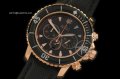 BLP003B - 50 Fathoms Chronograph RG/NY Blk Jap Qtz Chrono