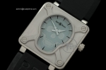 BR049B - BR-01 Airborne SS/RU Light Blue Japanese Quartz