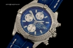 BSW0026BLB - Chronomat Evolution SS Blue LB - New Asia 7750