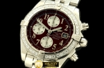 BSW0193C - Chronomat Evo SS Brown Num A-7750 28800bph