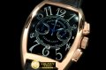 FM120B - Casablanca Chrono RG/LE Black Jap OS20 Qtz Chrono