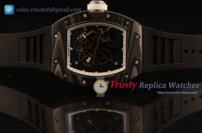 Richard Mille RM 055 Bubba Watson CA/RU White Skeleton Dial Miyota 9015