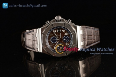 Audemars Piguet - Royal Oak Offshore Brown Dial SS/LE Clone AP Calibre 3126 Auto (JF)