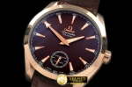 OMG0208C - Aqua Terra Seamaster H/W RG/LE Black Asian 6498