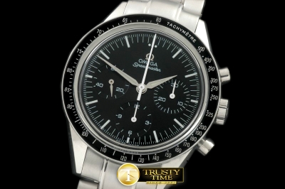 OMG0369B - Speedmaster Numbered Ed SS/SS Black Venus 75 HW