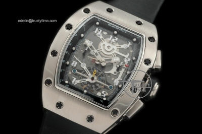 RM009B - RM004 Chronorgaph SS/RU Black Asian 2813 21J