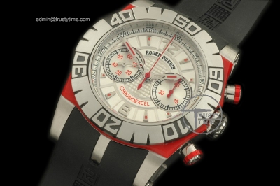 ROG009C - Chronoexcel SS/RU/Red White Manual HW Chrono