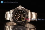 Breitling SuperOcean 44mm 2824 Auto Steel Case with Black Dial and Steel Bracelet Orange Hands - 1:1 Origianl (GF)