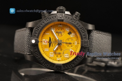 Breitling Avenger Hurricane 12h Watch All Black Carbon Fiber Case 1:1 Clone Original Best Edition XB0170E41I1W1