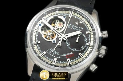 ZEN013A - EP Chrono Tourbillon SS/LE Grey Venus 75