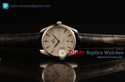 Omega De Ville Tresor Master Co-Axial White SS/LE Omega 8800 (YF)