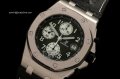 AP0077C - Royal Oak Chrono SS/LE Black A-7750