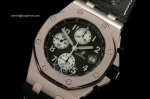 AP0077C - Royal Oak Chrono SS/LE Black A-7750