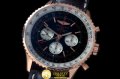 BSW0286B - Navitimer GMT RG/LE Black A-7750